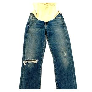 Citizens of Humanity Maternity Jean 25 distressed